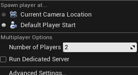 UE4 multiplayer options